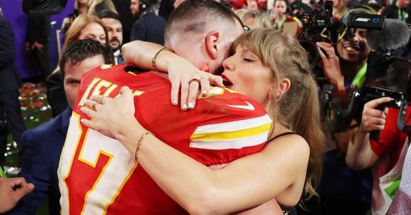 Travis Kelce said 3 words to Taylor Swift after winning the Super Bowl – and it confirms what we all knew