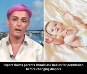‘Relationship Expert’ Wants Parents To Get Baby’s Consent Before Changing A Nappy