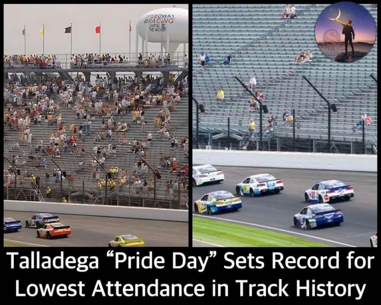 Talladega “Pride Day” Sets Record for Lowest Attendance in Track History