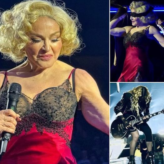(VIDEO)Fans left in shock at Madonna’s new look during recent concert