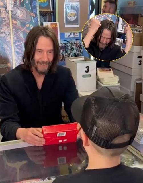 Keanu Reeves’ reaction to 9-year-old who says he’s his favorite actor is breaking hearts