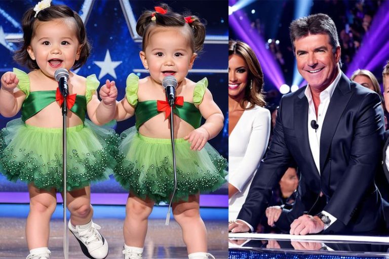 Simon Cowell started yelling like crazy! These little miracles sang a song that Simon could not speak…